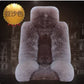 Winter Wool Car Seat Cover - Luxury Shearling Front Cushion