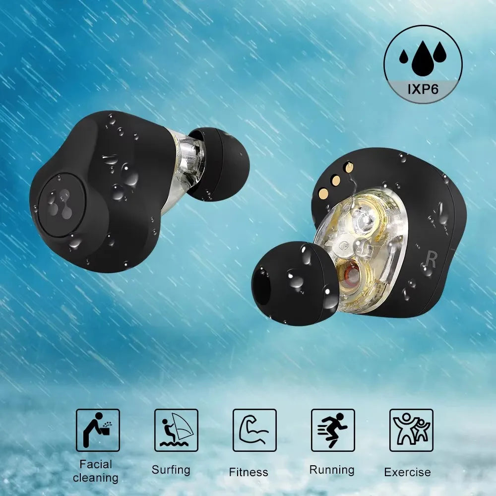 ENC Wireless Earbuds | S115 Plus TWS Stereo Noise Cancelling Headset