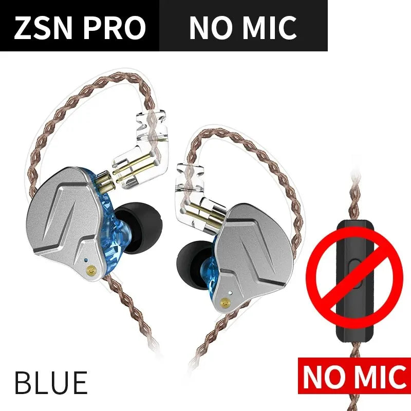 1BA+1DD Hybrid Drive Earphones | HIFI Metal Bass In-Ear Monitor IEM