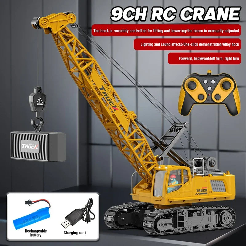 15CH RC Spray Crane Truck | Pro Alloy Metal Remote Control Excavator