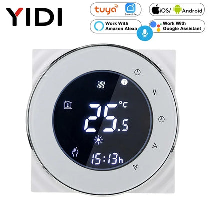 Smart WiFi Thermostat - LCD Touch Screen App Heating Control