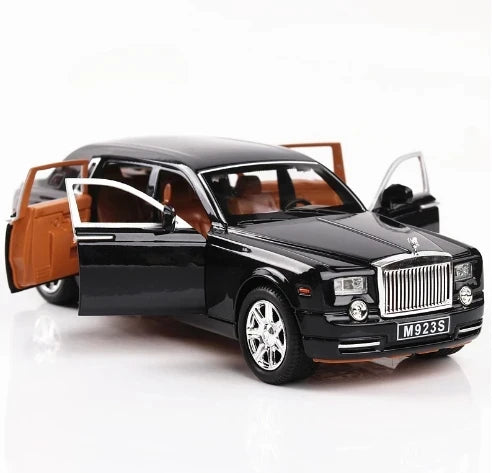 1:24 Alloy Diecast Luxury Model Car - Sound, Light & Pull-Back