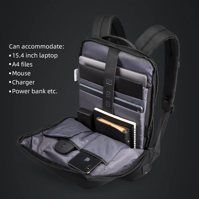 Slim Laptop Backpack 15.6 Inch | Ultralight Business Office Bag