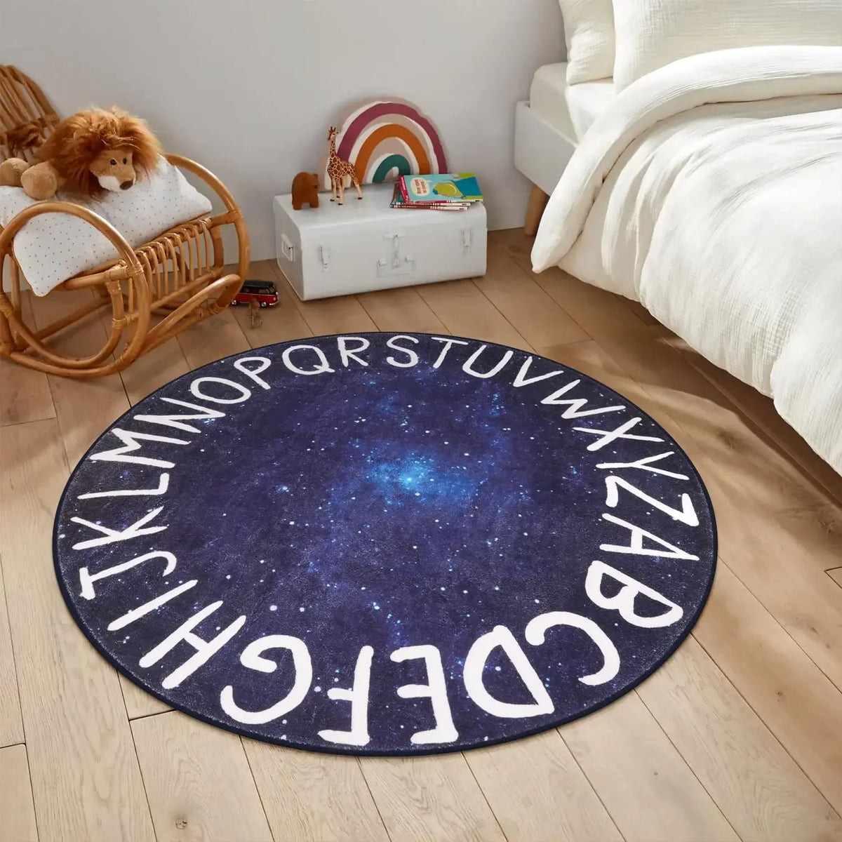 Space Round Rug Buy Galaxy Round Rug - 40cm Space Starry Universe Carpet with Free ...