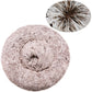 Round Pet Bed | Super Soft Plush Dog House Winter Warm Sleeping Mat
