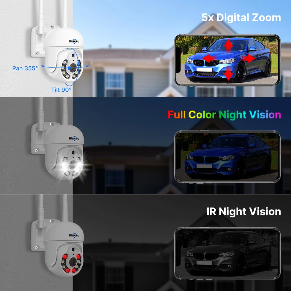 5MP WiFi CCTV Camera Security System - 10CH NVR Recorder, New