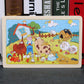 24-Piece Wooden Jigsaw Puzzles - Kids Cartoon Animal Designs