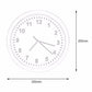 Secret Hidden Safe Wall Clock - Discreet Security Compartment