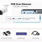 8MP 4K POE IP Camera | Outdoor Human Detection CCTV Audio Security Cam