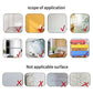 45-Piece Hexagon Mirror Wall Stickers - DIY Decorative Art Tiles