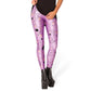 Galaxy Print Leggings | High-Stretch Space Gym Pants & Yoga Tights Set