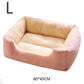 Bed for Cats | Soft Plush Pet Cushion Kitten House Basket Supply Set