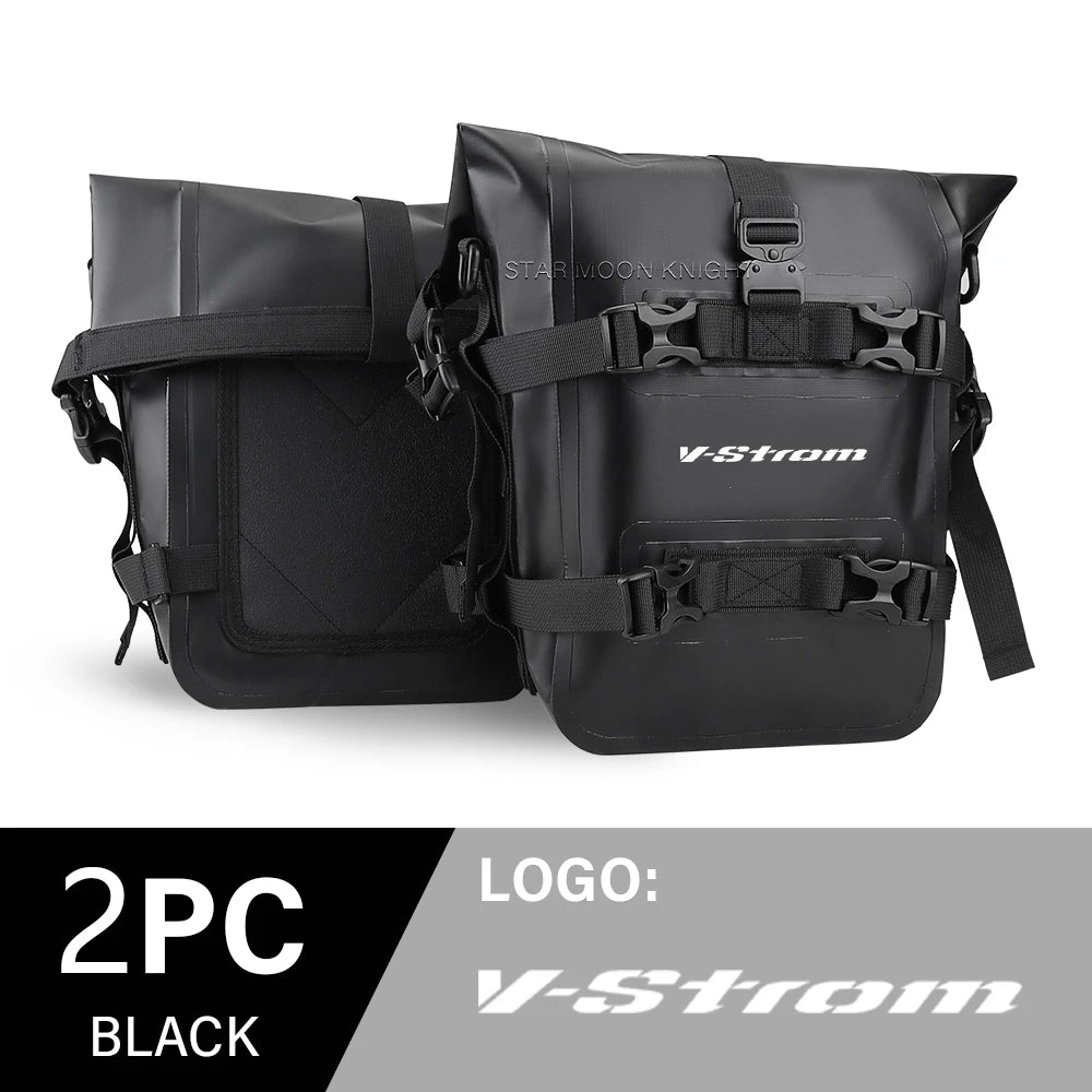 V-Strom Crash Bar Bags | Waterproof DL650 DL1000 Frame Tool Pouches