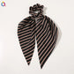 Scarf Pony Tail Scrunchie | Long Ribbon Bow Elastic Hair Tie