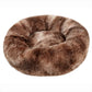Round Pet Bed | Super Soft Plush Dog House Winter Warm Sleeping Mat