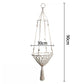 Boho Cat Hammock - Hand Woven Cotton Rope Hanging Swing Bed