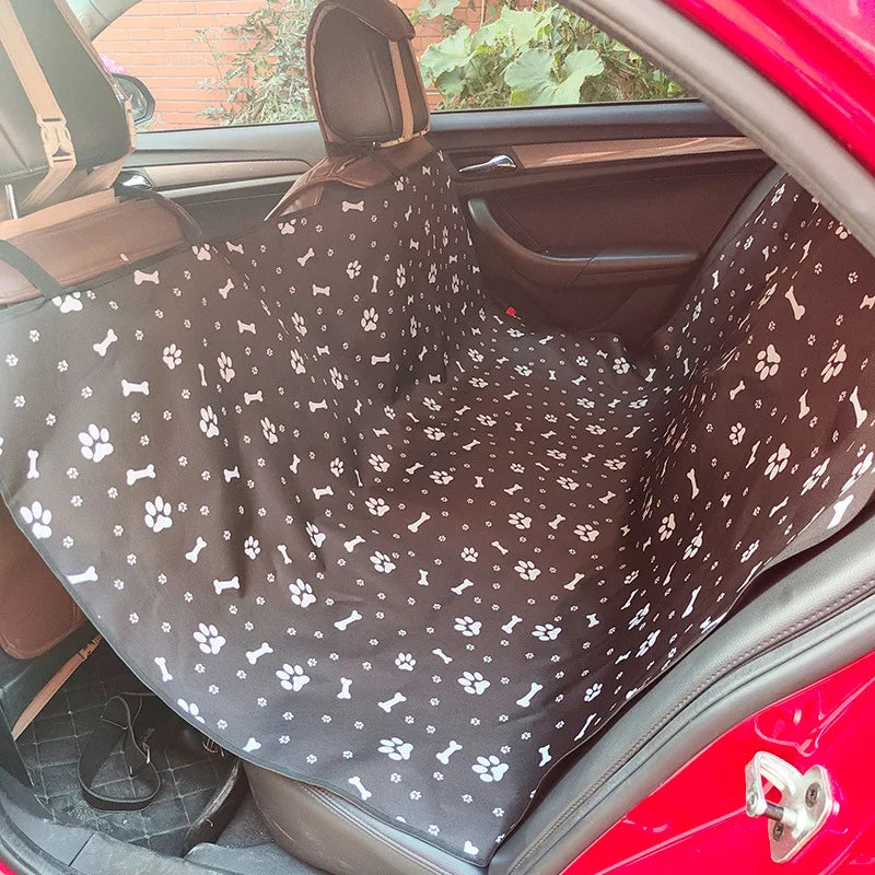 Waterproof Pet Car Seat Cover | Heavy-Duty Dog Back Seat Protector Mat