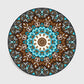 Bohemia Mandala Round Carpet - Geometric Ethnic Floor Mat