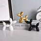 Modern Balloon Dog Statue | Nordic Pop Art Resin Puppy Ornament