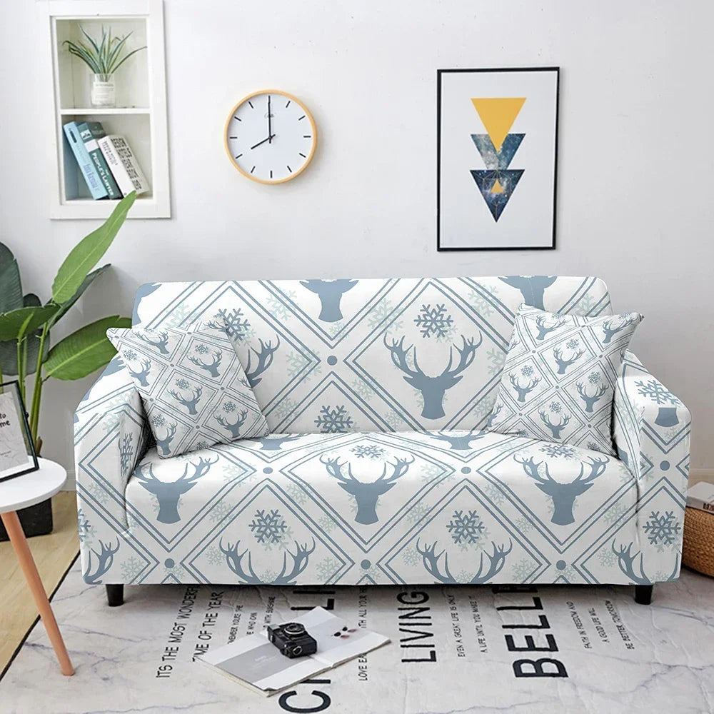 3D Elastic Sofa Covers - Stretch Spandex Couch Slipcover Set