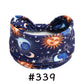Boho Headbands for Women - Knotted Wide Stretch Turban Wrap