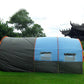 10-Person Family Tunnel Camping Tent - Waterproof Canvas