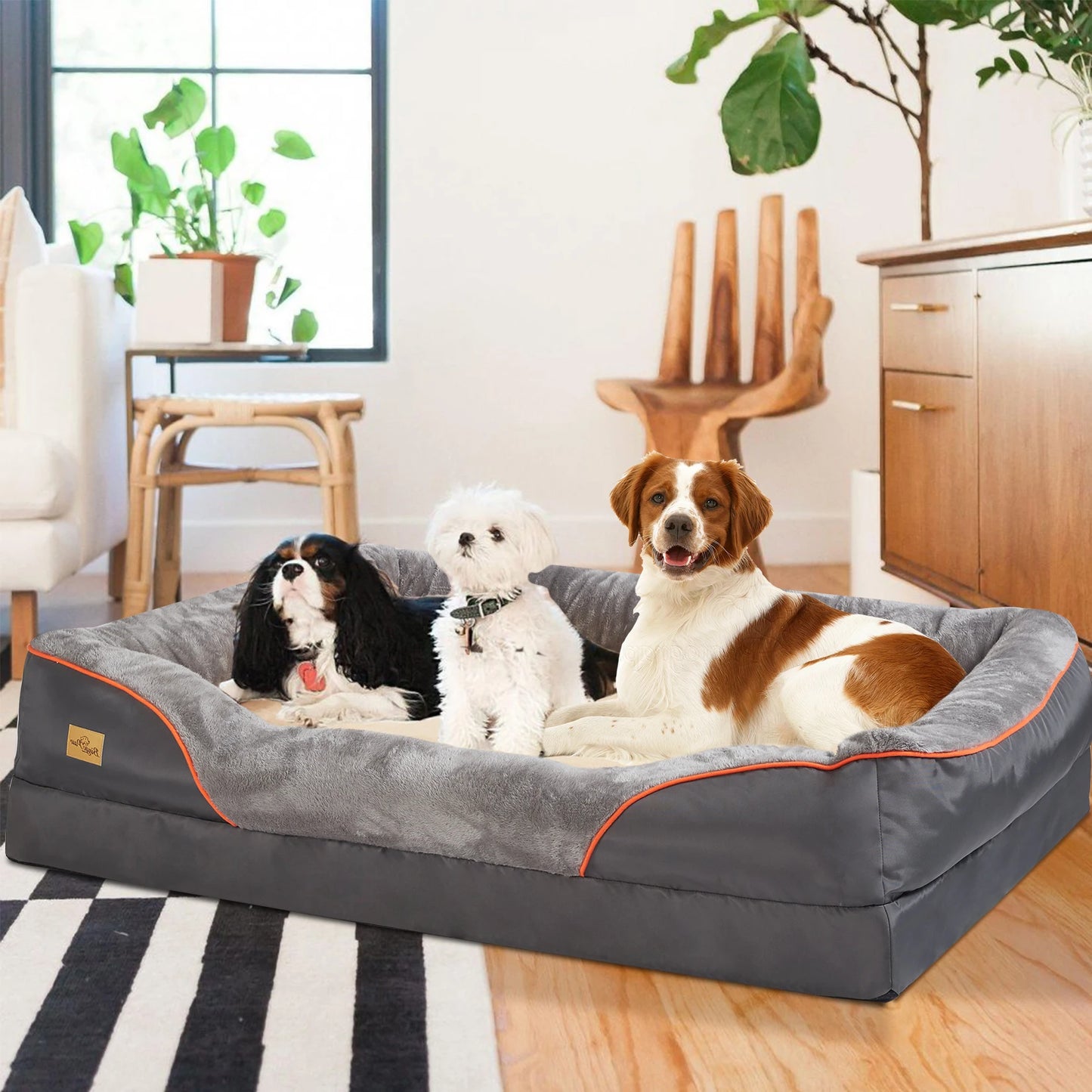 Orthopedic Foam Dog Bed - Large 3XL Joint Support Sleeping Mat