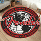 Electric Guitar Round Rug | Rock Music Decor Flannel Non-Slip Mat