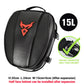 Motorcycle Tail Bag | Waterproof Expandable Rear Seat Backpack Cargo