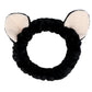 Rabbit Ear Face Wash Headband - Soft Elastic Makeup Hairband