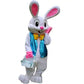 Plush Easter Bunny Costume | Adult Rabbit Mascot Party Outfit & Head
