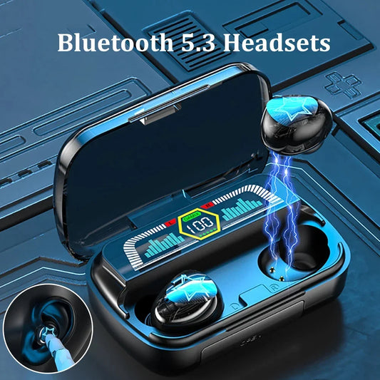 Wireless Bluetooth Headphones | TWS Stereo Sport HD Call Earbud Set
