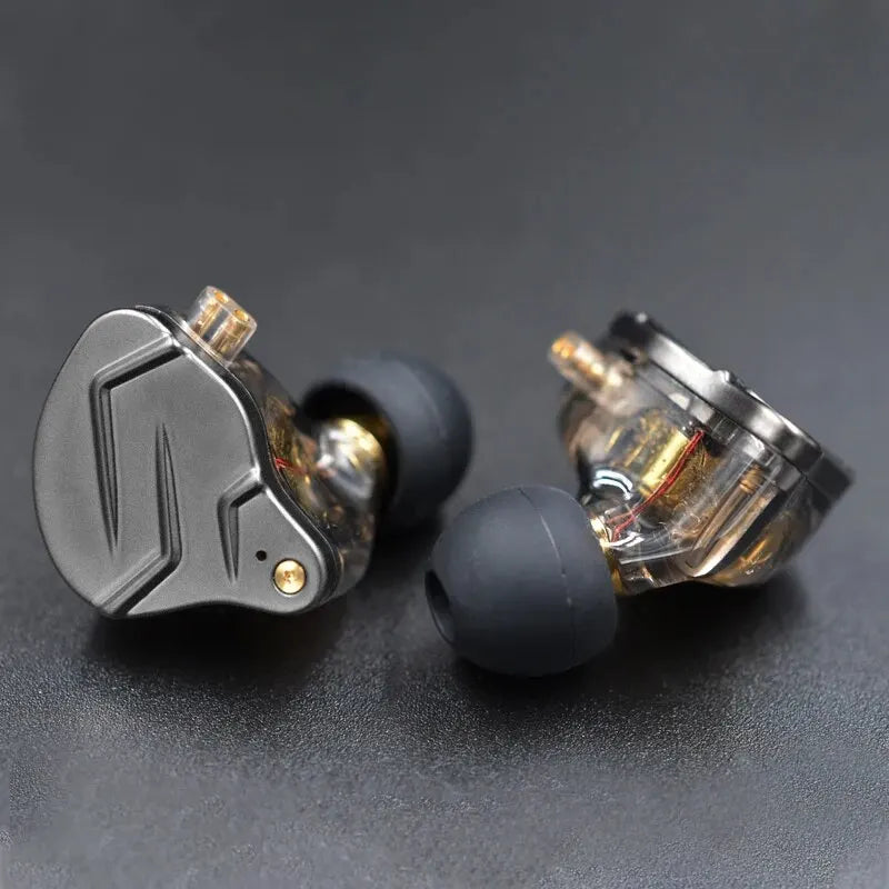 1BA+1DD Hybrid Drive Earphones | HIFI Metal Bass In-Ear Monitor IEM