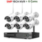 10CH Wireless WiFi CCTV Security System - 5MP HD Night Vision