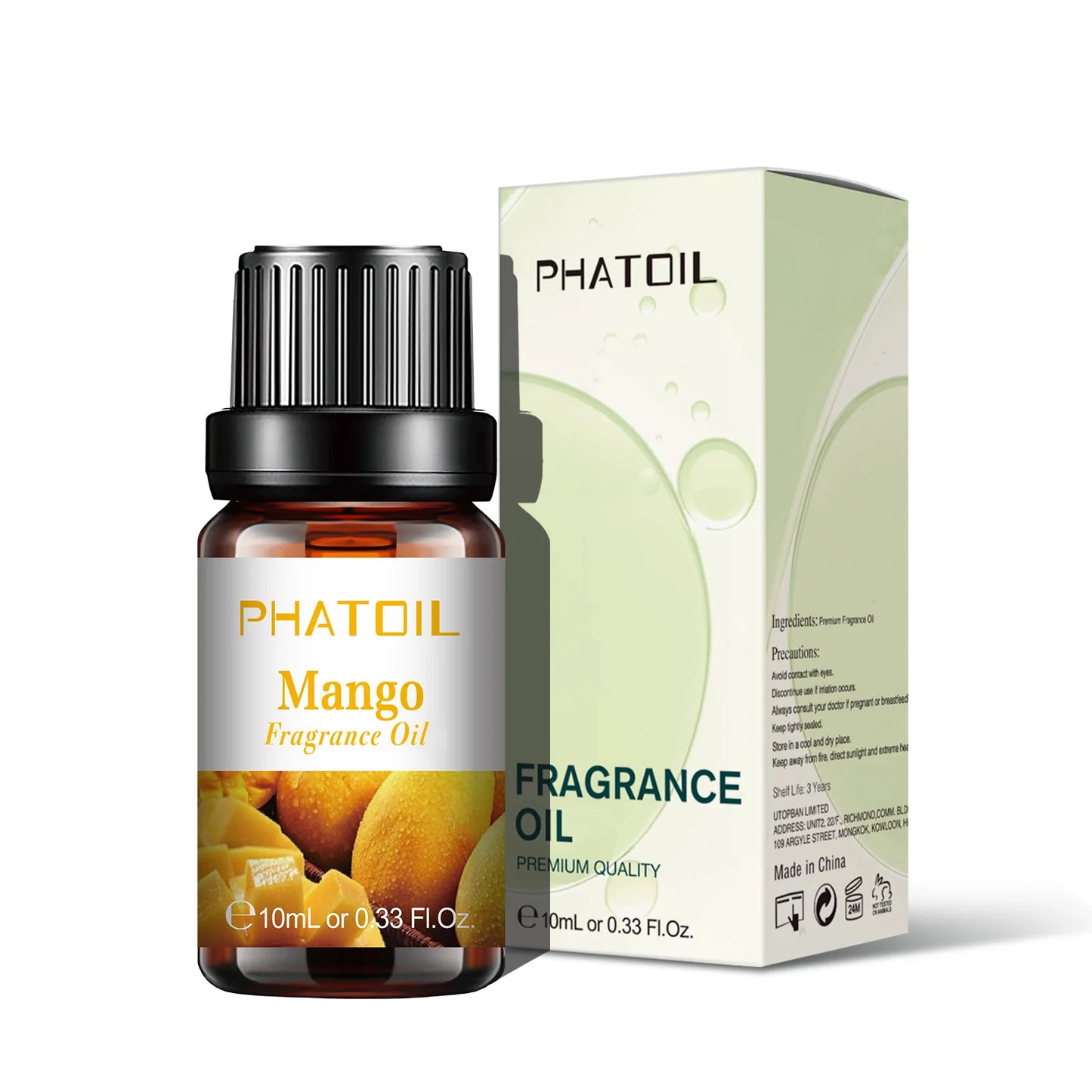 10ml Fruity Fragrance Oil - Refreshing Aromatherapy Aroma Oil