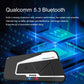 Motorcycle Helmet Intercom | 2000M 10-Rider Bluetooth Wireless Headset