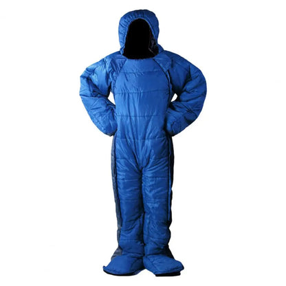 Wearable Humanoid Sleeping Bag | -5°C Winter Mummy Bag with Arm Holes