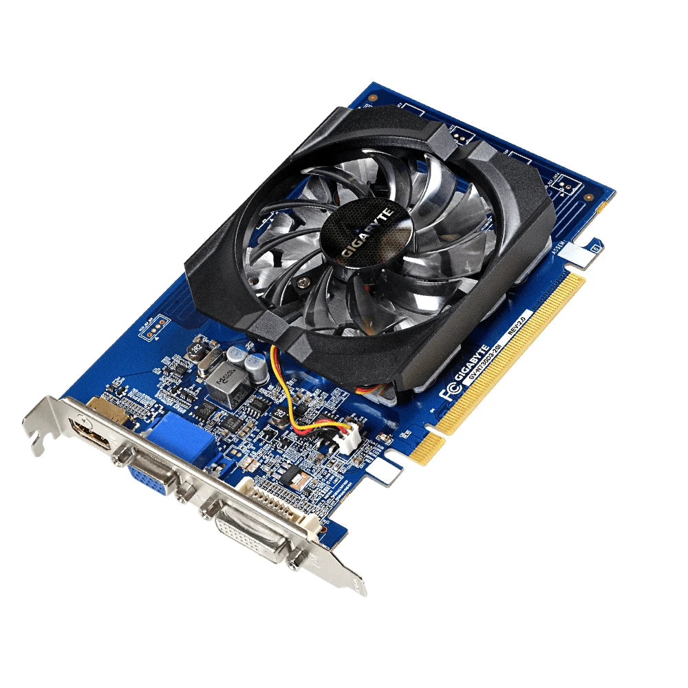 2GB GDDR3 Graphics Card - HDMI DVI 64-bit Office Video Card