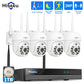 5MP WiFi CCTV Camera Security System - 10CH NVR Recorder, New