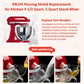 Stand Mixer Pouring Shield | Clear Splash Guard for 4.5-5Qt Bowls