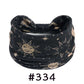 Boho Headbands for Women - Knotted Wide Stretch Turban Wrap