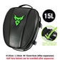 Motorcycle Tail Bag | Waterproof Expandable Rear Seat Backpack Cargo