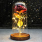 LED Enchanted Galaxy Rose in Glass Dome - Forever Flower Gift