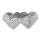 Heart-Shaped Plush Rug - Soft European Style Decorative Mat