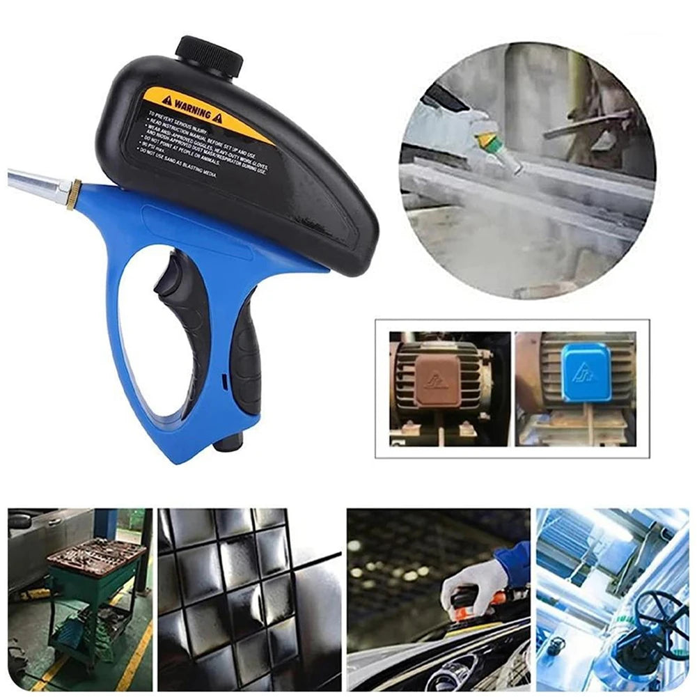 150 PSI Sand Blasting Machine - Adjustable Pneumatic Spray Gun