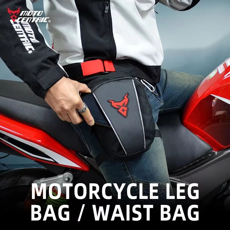 Motorcycle Drop Leg Bag | Waterproof Tactical Thigh Waist Hip Pack