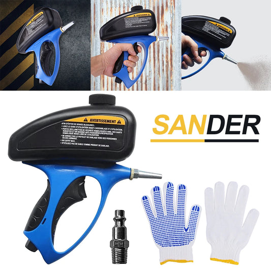 150 PSI Sand Blasting Machine - Adjustable Pneumatic Spray Gun