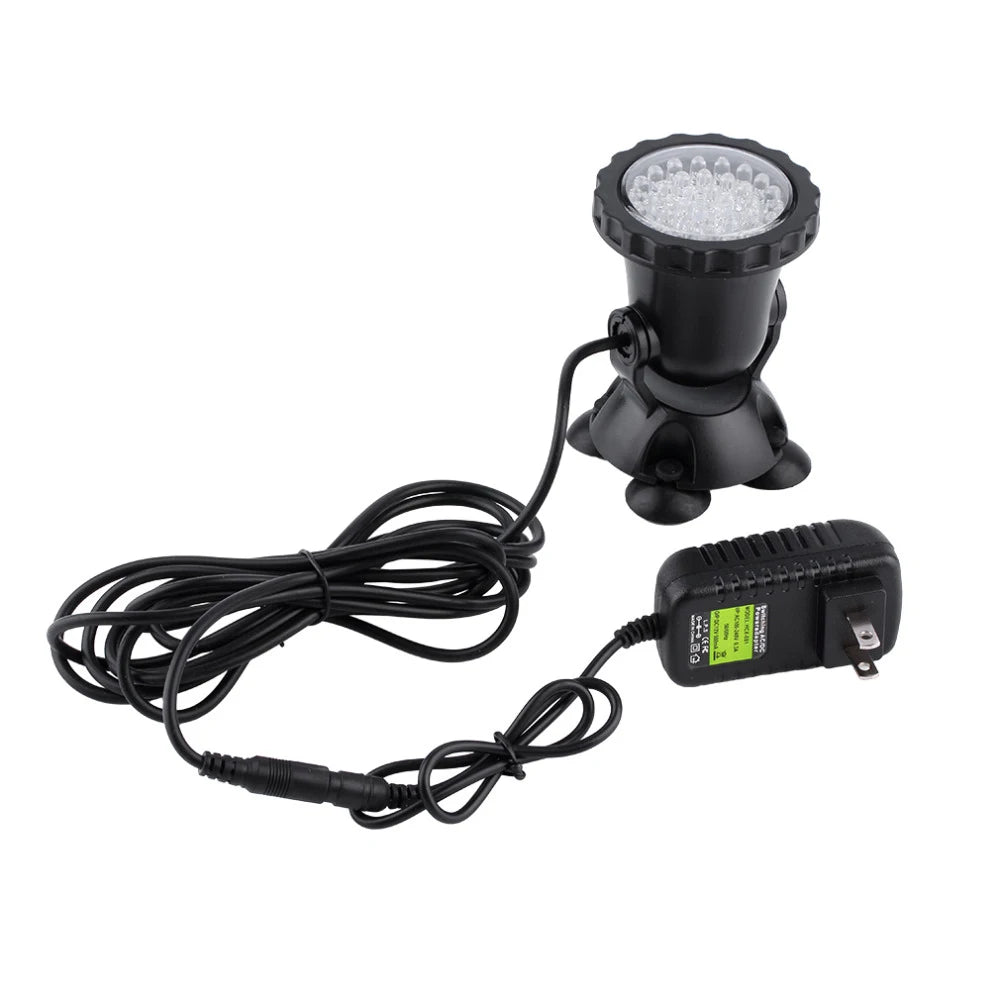 IP68 Waterproof LED Underwater Light - 12V RGB Pool Spot