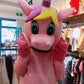 Pink Unicorn Mascot Costume | Adult Walking Cartoon Character Outfit