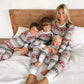 Family Matching Christmas PJs | Reindeer & Tartan Xmas Pyjama Set